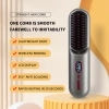 New charging hair straightening comb, wireless portable travel lazy person electric comb, negative ion non-damaging hair straightening and curling dual-purpose hair straightening device details Picture
